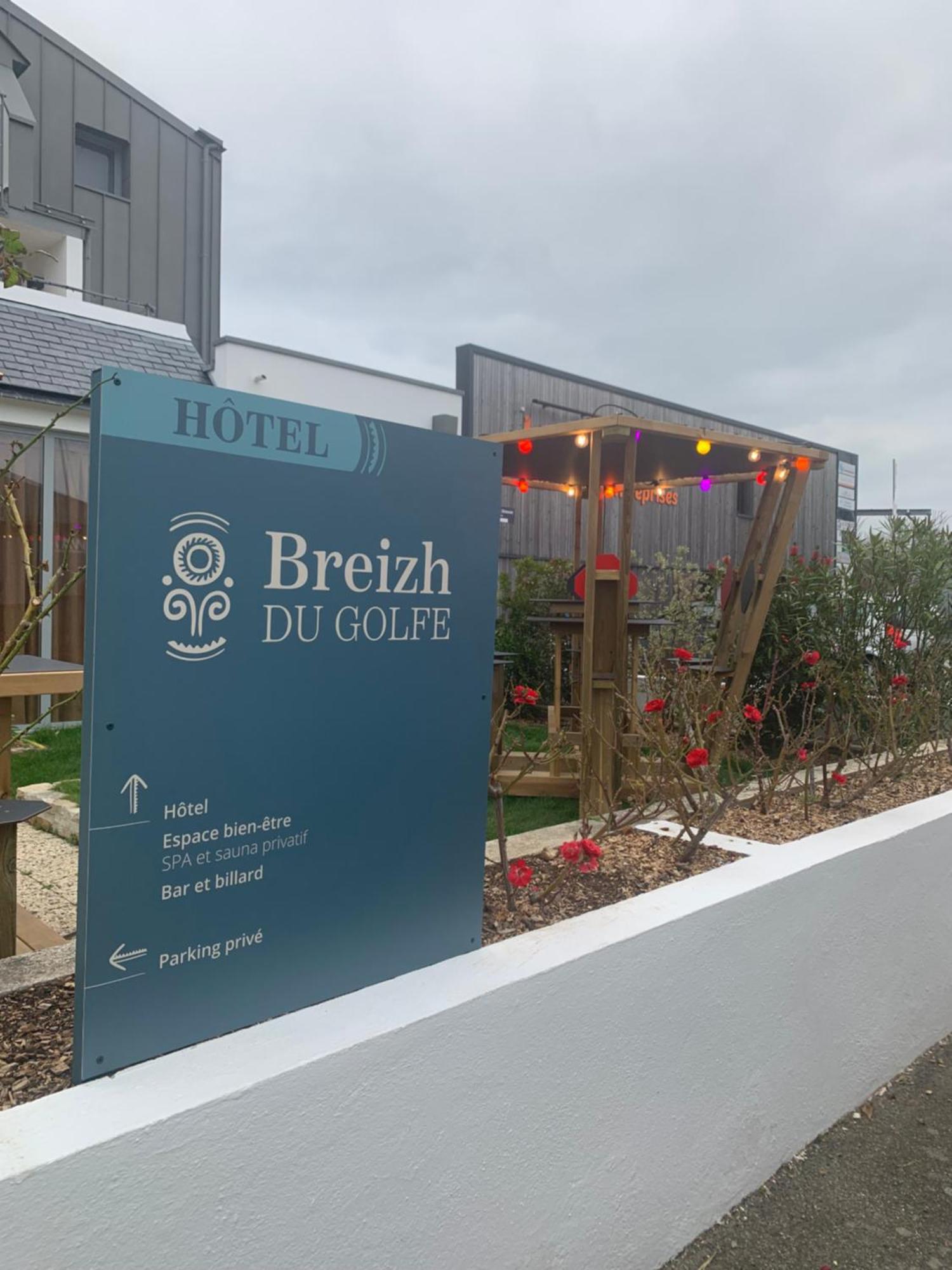 Hotel Breizh Du Golfe أرزون المظهر الخارجي الصورة